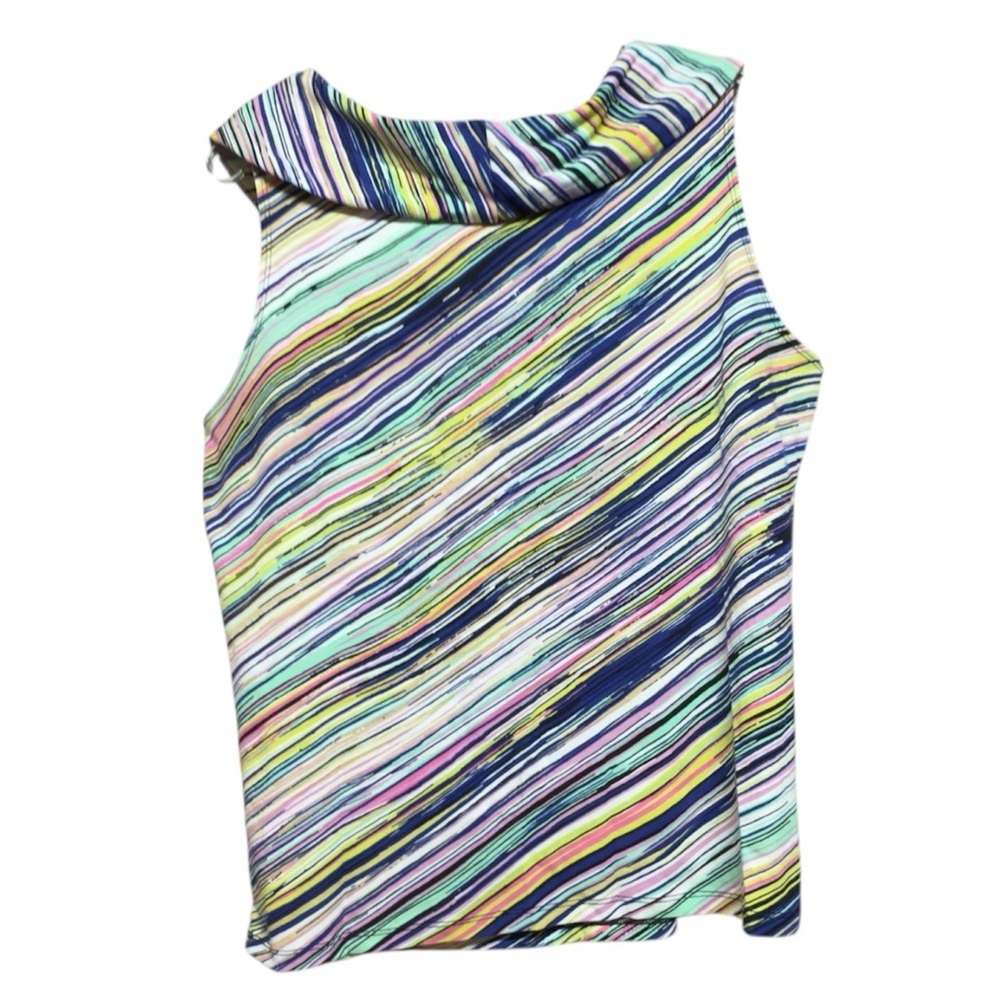 Rafaella Multicolor Striped Tank Top - Picture 2 of 4